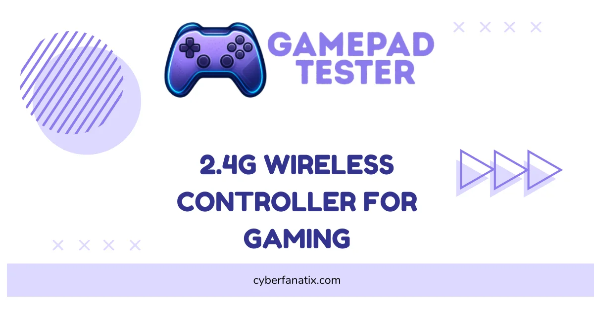 2.4G Wireless Controller for Gaming