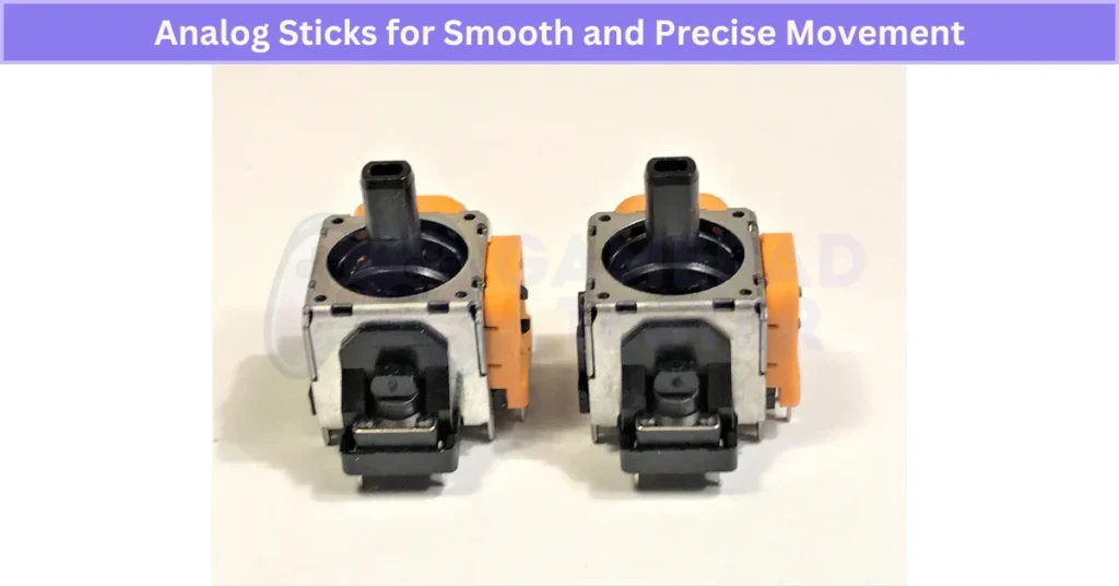 Analog Sticks for Smooth and Precise Movement