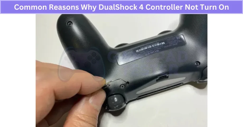 Common Reasons Why DualShock 4 Controller Not Turn On