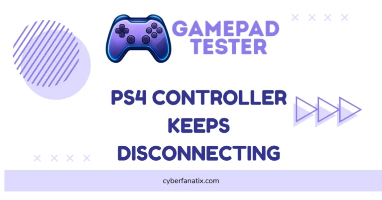 PS4 Controller Keeps Disconnecting