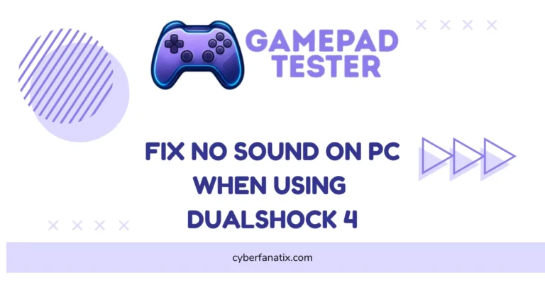 How to Fix No Sound on PC When Using DualShock 4?