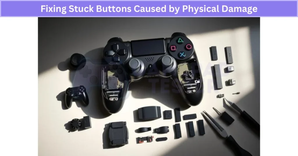 Fixing Stuck Buttons Caused by Physical Damage