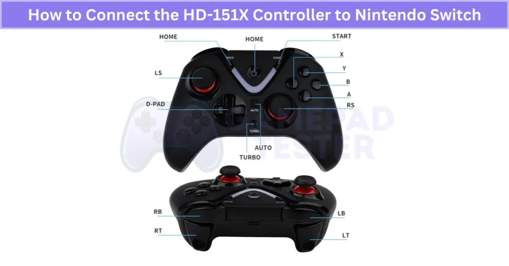 How to Connect the HD-151X Controller to Nintendo Switch (If Supported)
