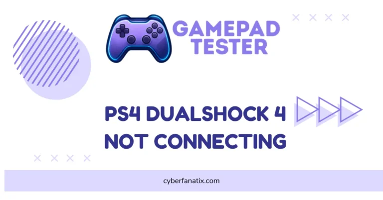 PS4 DualShock 4 Not Connecting
