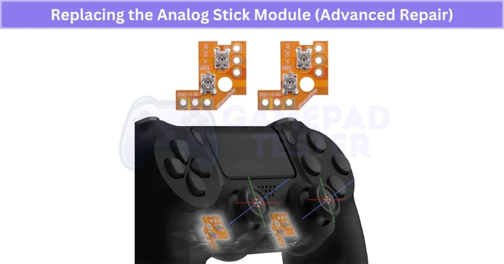 Replacing the Analog Stick Module (Advanced Repair)