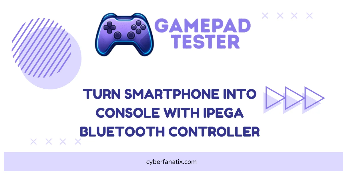 Turn Smartphone into Console with Ipega Bluetooth Controller